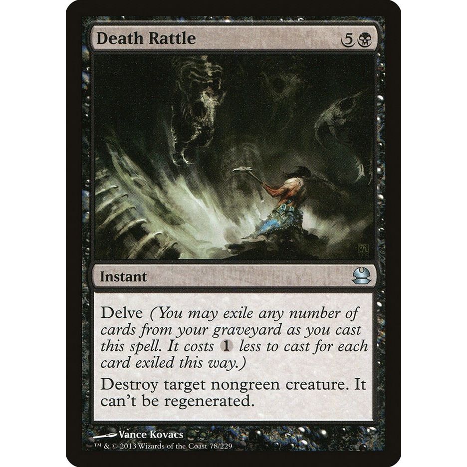 Image for Death Rattle (78) (MMA) - Magic: The Gathering