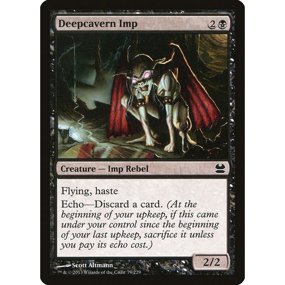 Image for Deepcavern Imp (79) (MMA) - Magic: The Gathering