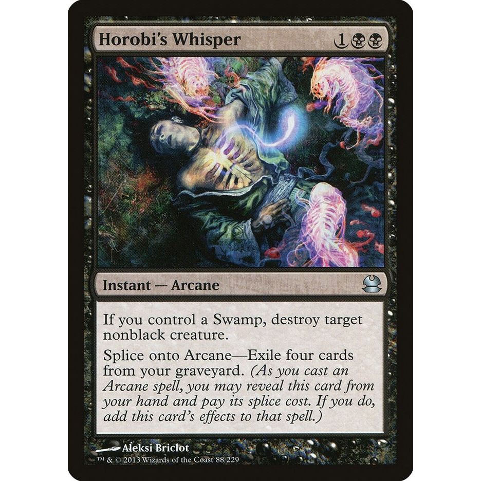 Image for Horobi's Whisper (88) (MMA) - Magic: The Gathering