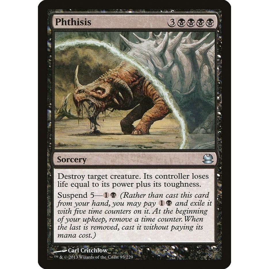 Image for Phthisis (93) (MMA) - Magic: The Gathering