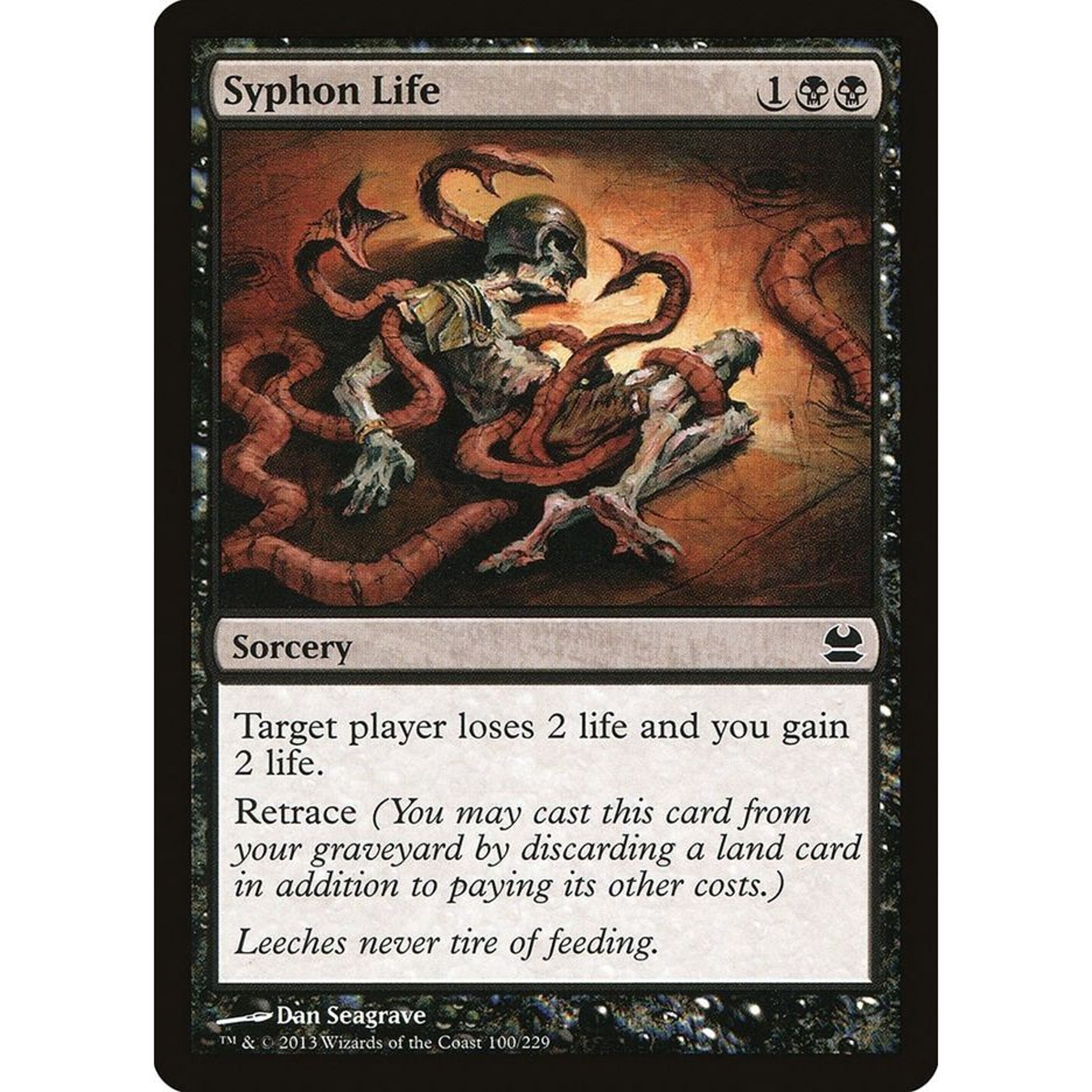 Image for Syphon Life (100) (MMA) - Magic: The Gathering