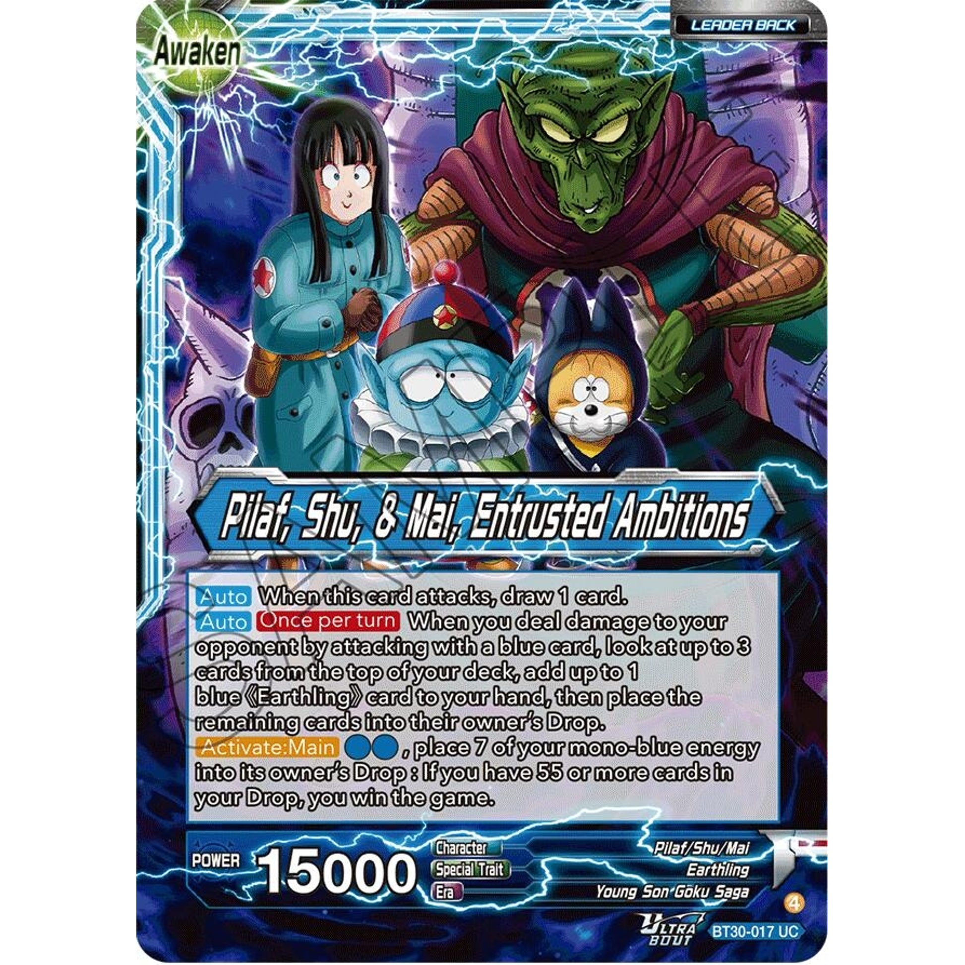 Image for Pilaf, Shu, & Mai // Pilaf, Shu, & Mai, Entrusted Ambitions (BT30-017) (BT30) - Dragon Ball Super: Masters