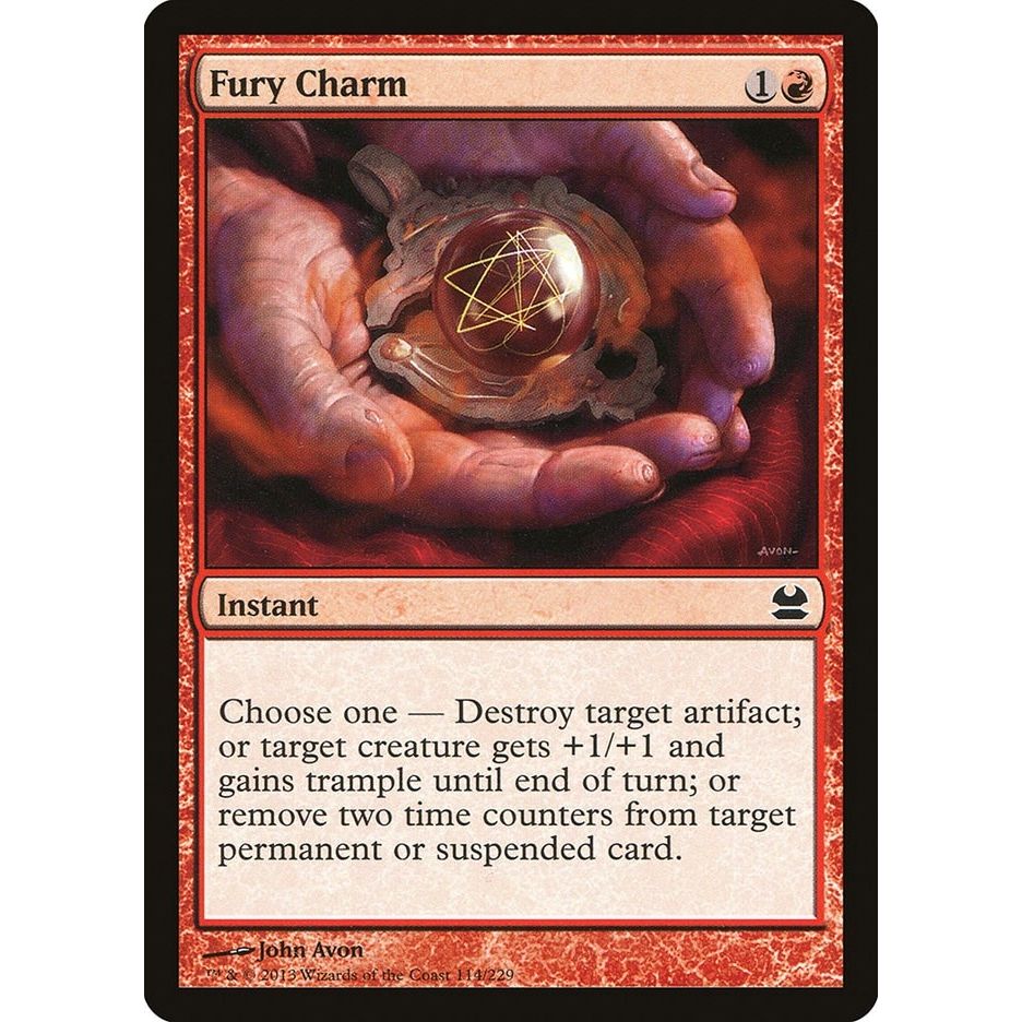Image for Fury Charm (114) (MMA) - Magic: The Gathering