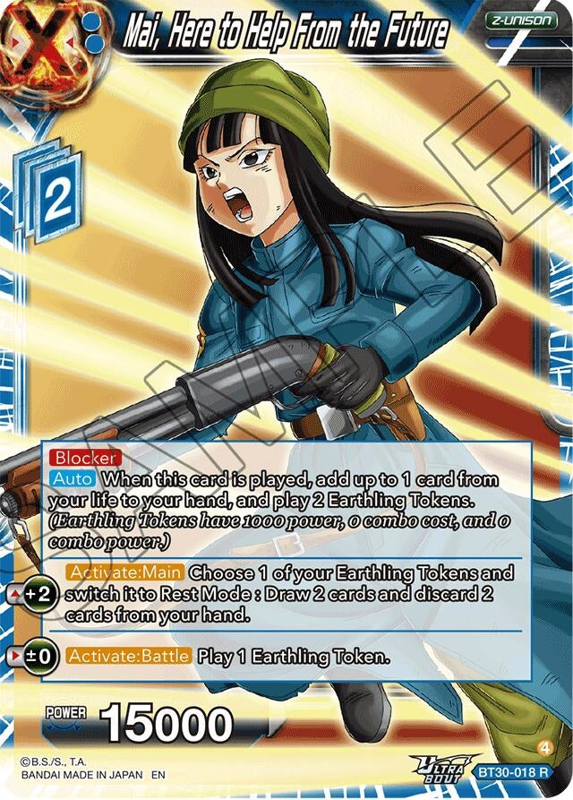 Image for Mai, Here to Help From the Future (BT30-018) (BT30) - Dragon Ball Super: Masters