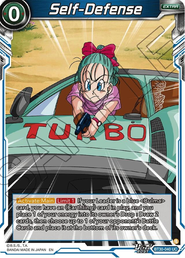 Image for Self-Defense (BT30-040) (BT30) - Dragon Ball Super: Masters