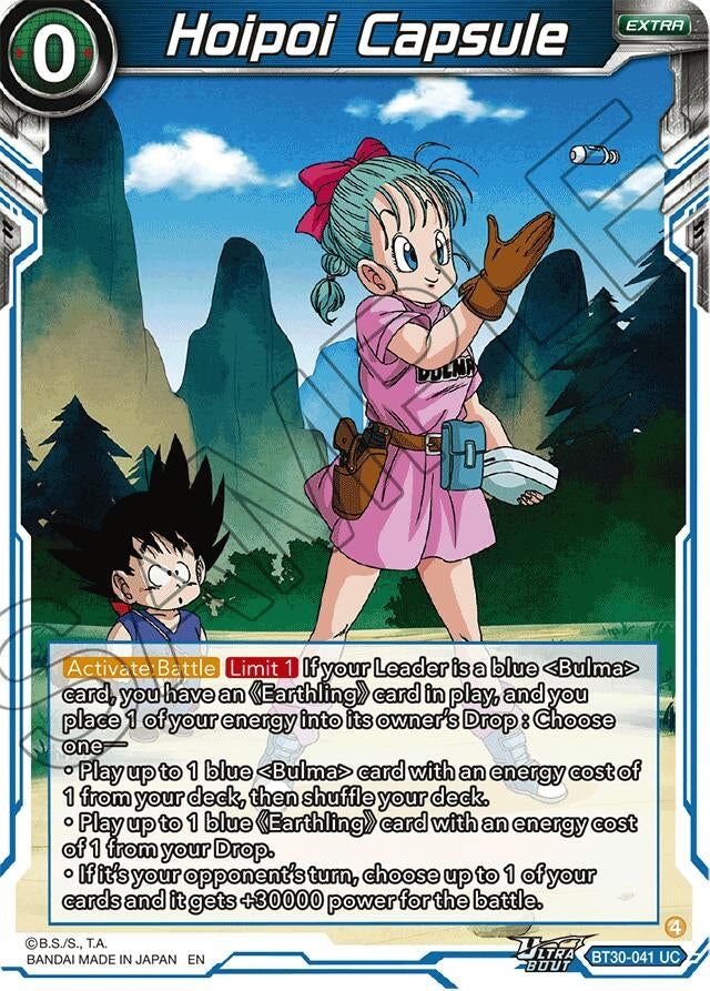 Image for Hoipoi Capsule (BT30-041) (BT30) - Dragon Ball Super: Masters