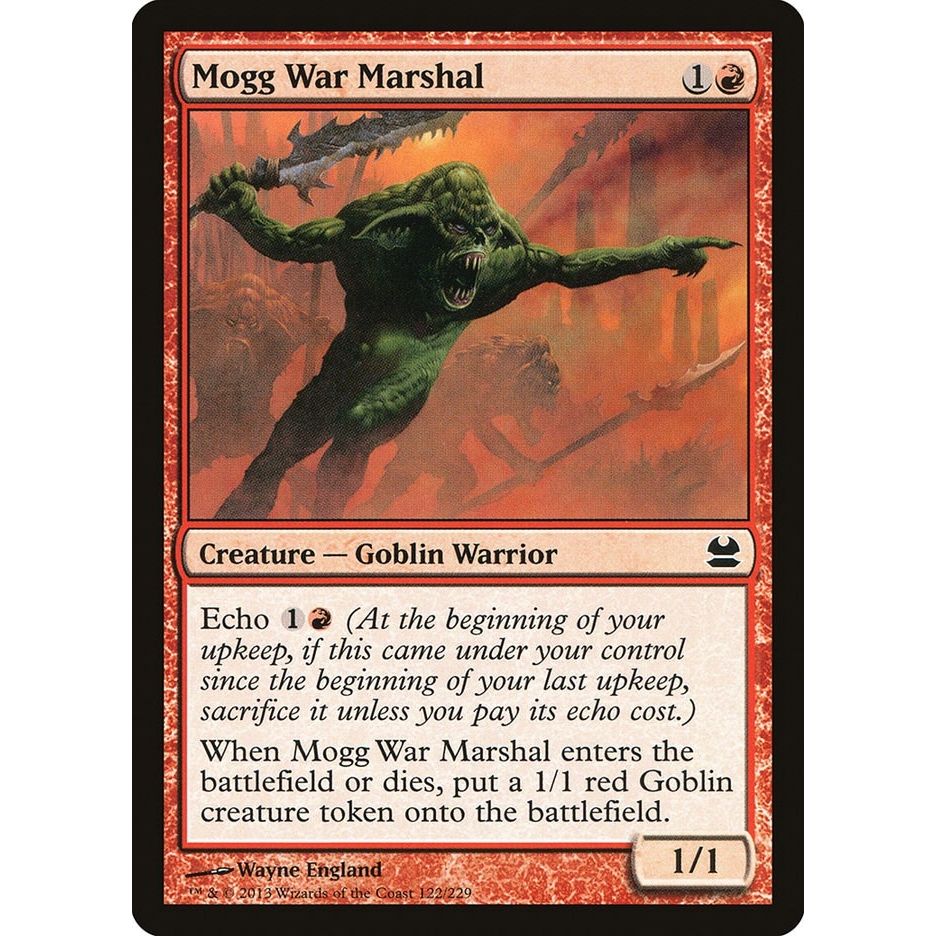 Image for Mogg War Marshal (122) (MMA) - Magic: The Gathering