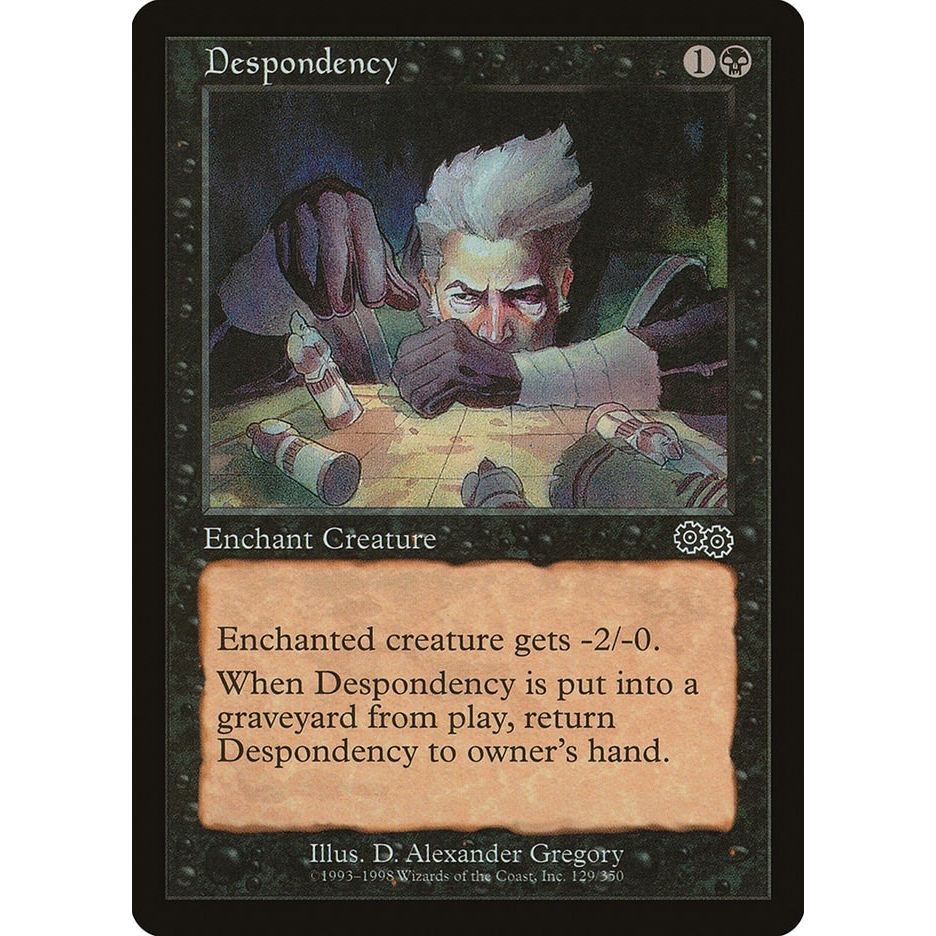 Image for Despondency (129) (USG) - Magic: The Gathering