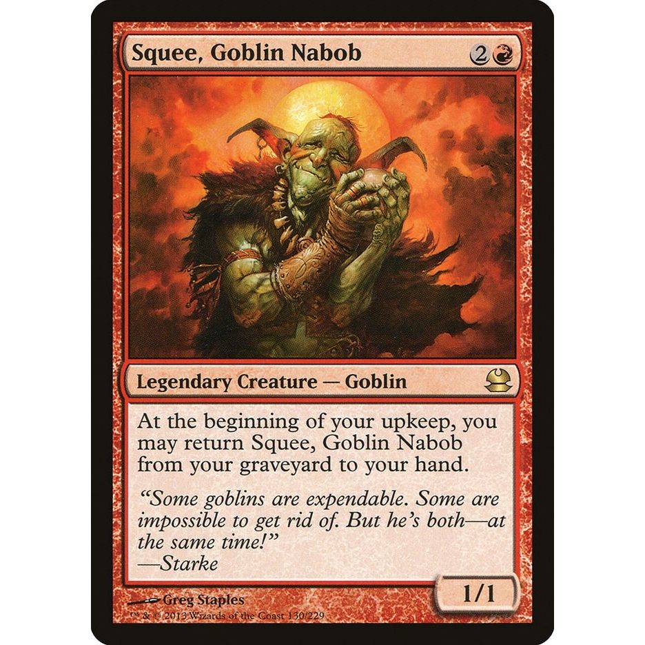 Image for Squee, Goblin Nabob (130) (MMA) - Magic: The Gathering