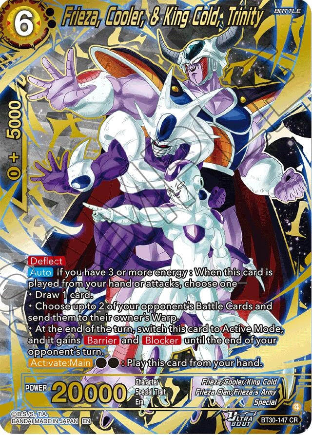 Image for Frieza, Cooler, & King Cold, Trinity (BT30-147) (BT30) - Dragon Ball Super: Masters