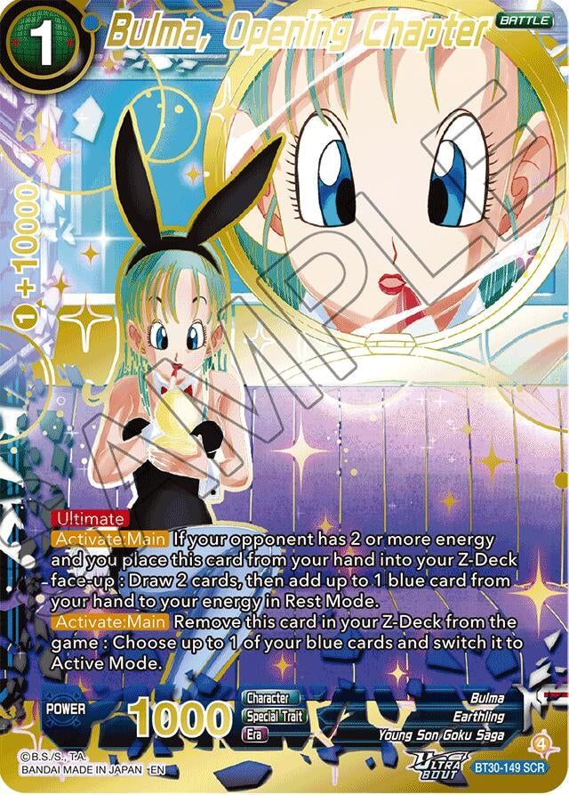 Image for Bulma, Opening Chapter (SCR) (BT30-149) (BT30) - Dragon Ball Super: Masters