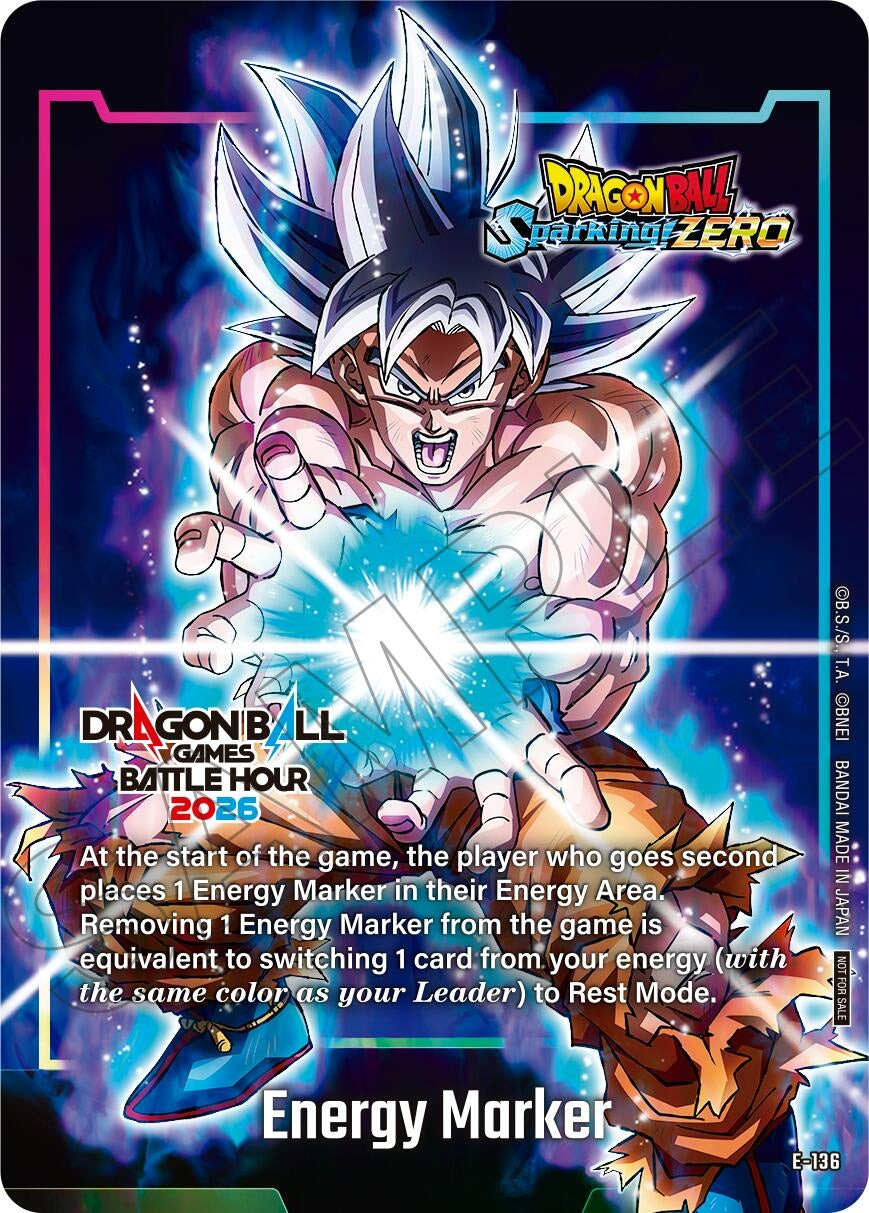 Image for Energy Marker (E-136) (E-136) (DBSFW_EM) - Dragon Ball Super: Fusion World