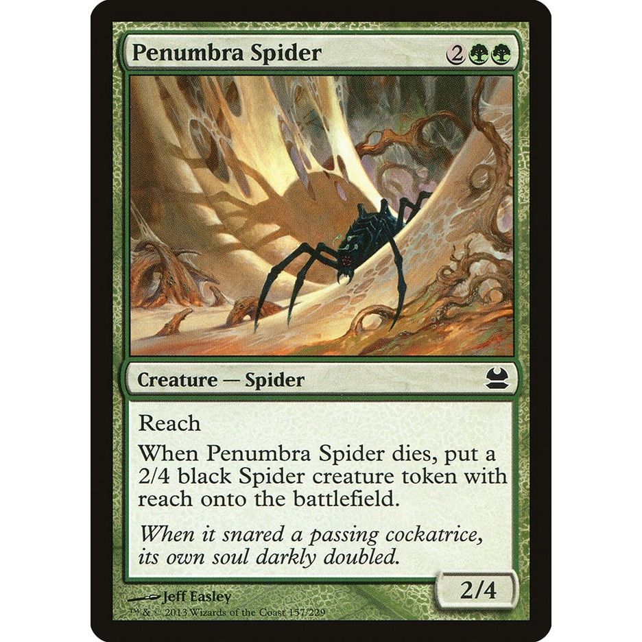 Image for Penumbra Spider (157) (MMA) - Magic: The Gathering