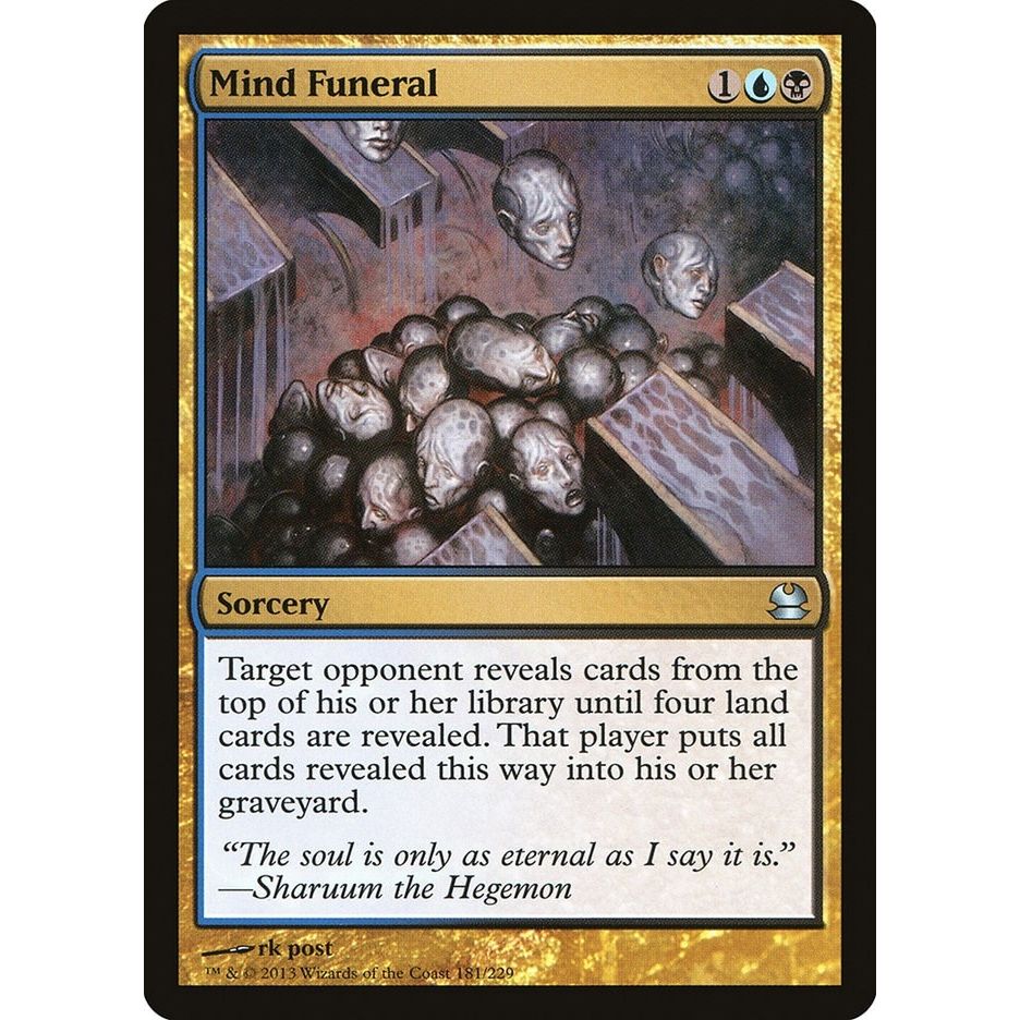 Image for Mind Funeral (181) (MMA) - Magic: The Gathering