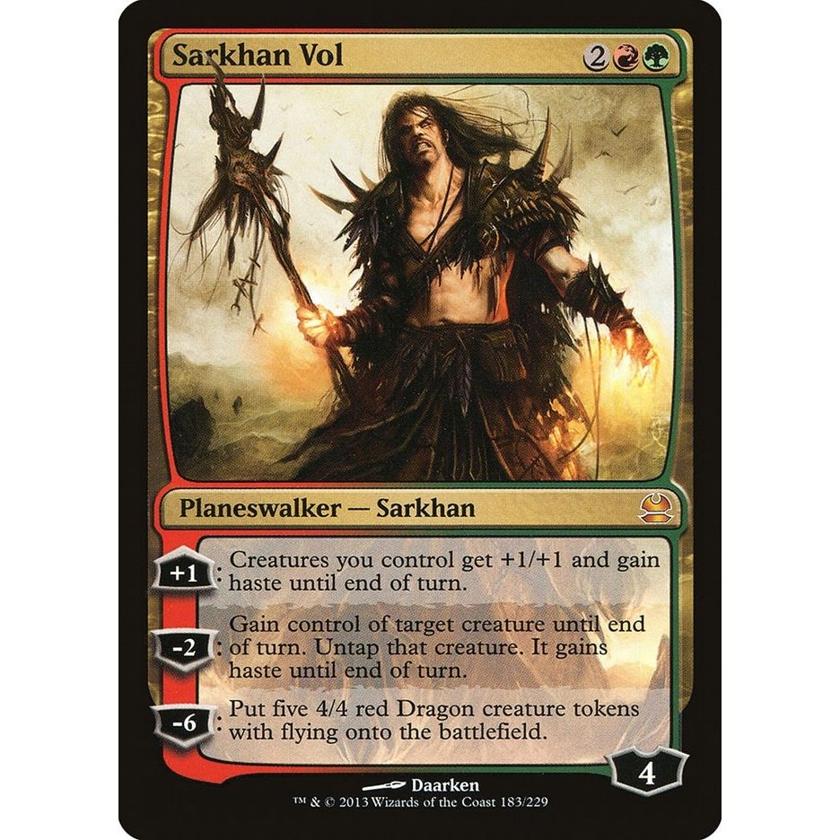 Image for Sarkhan Vol (183) (MMA) - Magic: The Gathering