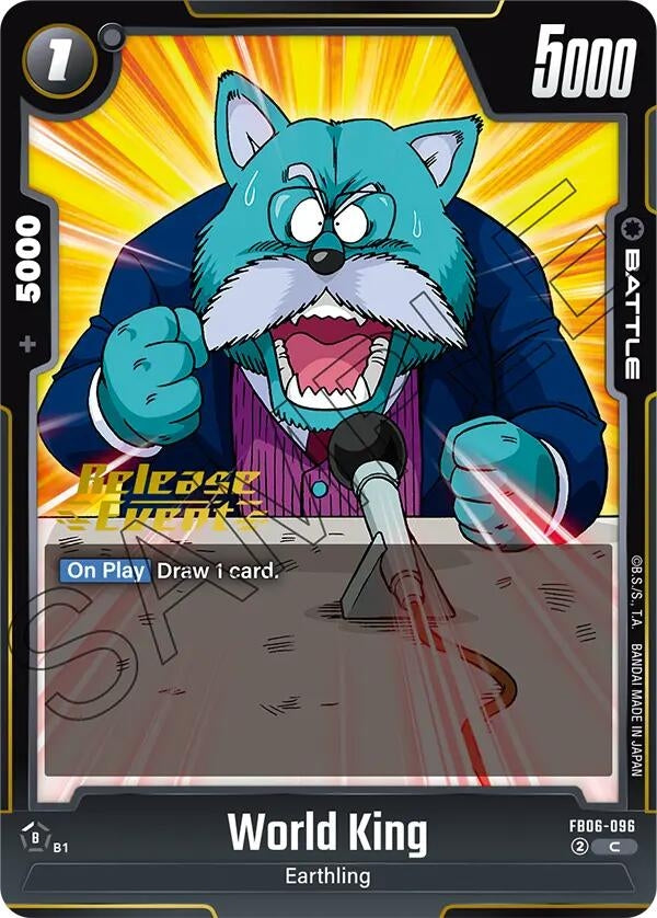 Image for World King (FB06-096) (FB06_PR) - Dragon Ball Super: Fusion World