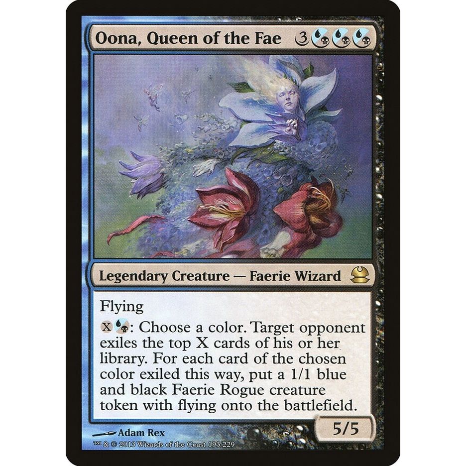 Image for Oona, Queen of the Fae (193) (MMA) - Magic: The Gathering