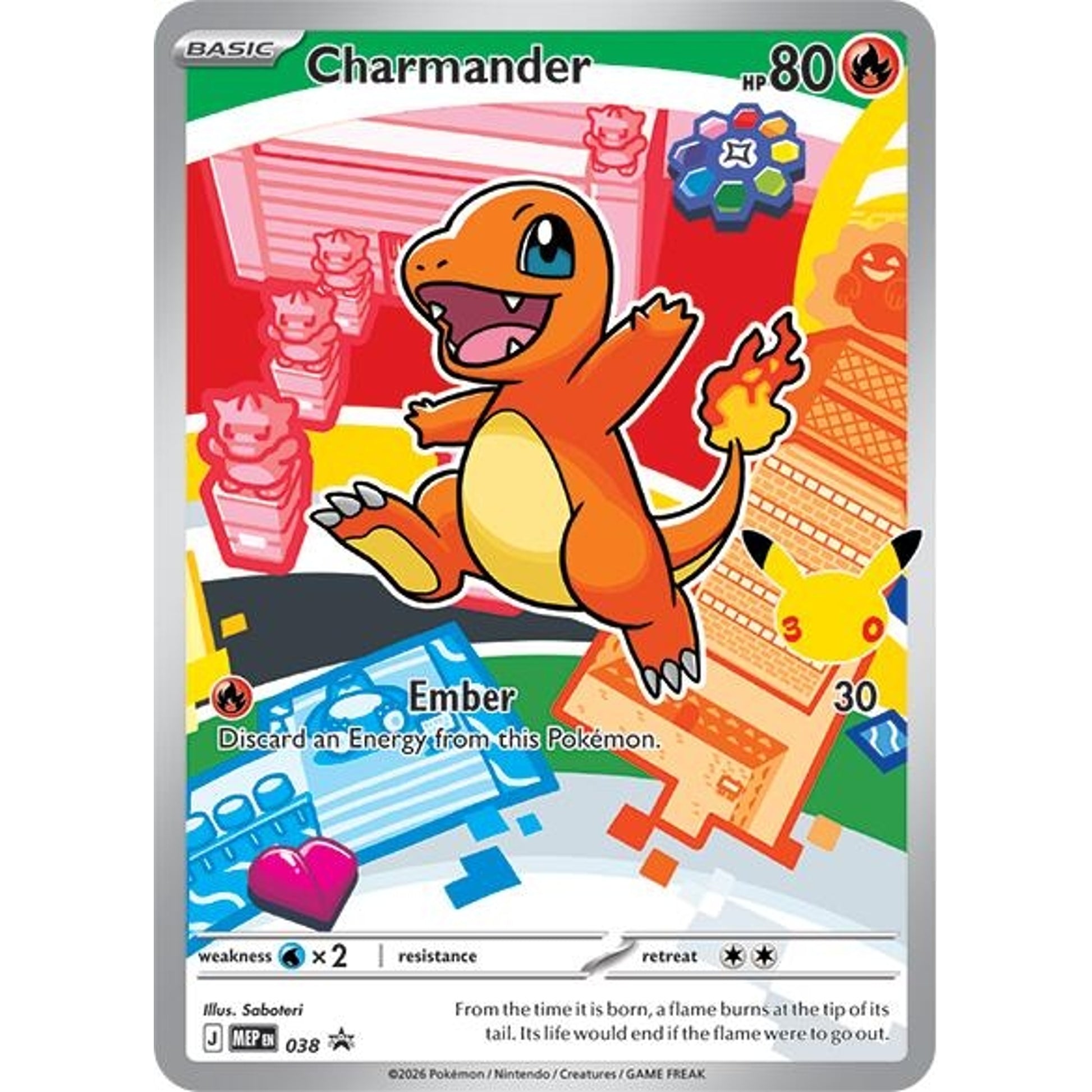 Image for Charmander - 038 (038) (MEP) - Pokemon