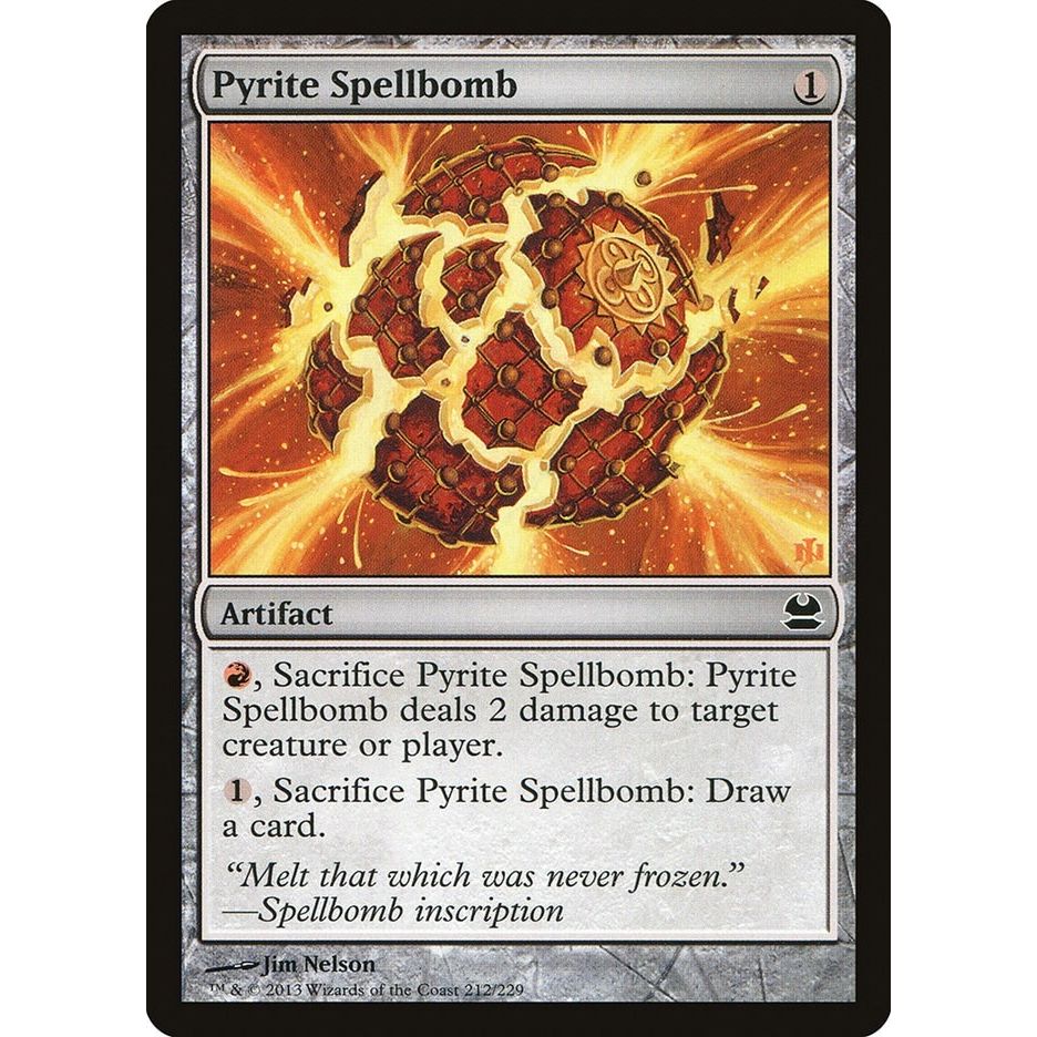 Image for Pyrite Spellbomb (212) (MMA) - Magic: The Gathering