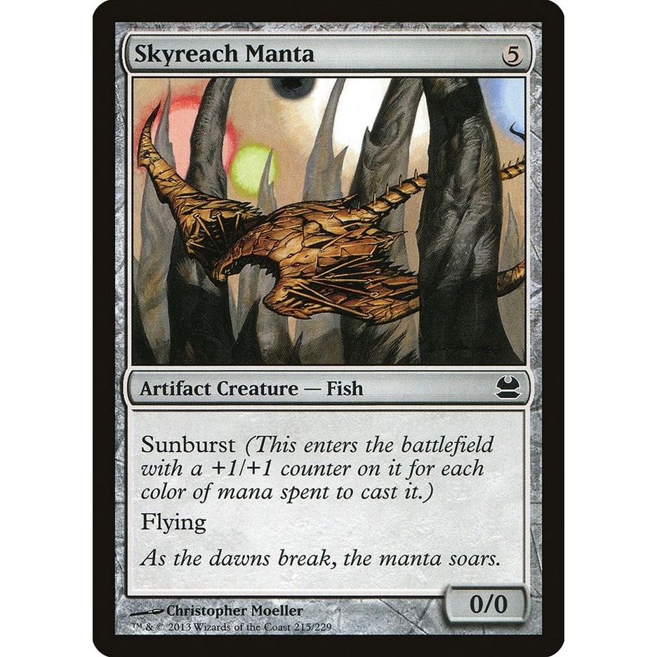 Image for Skyreach Manta (215) (MMA) - Magic: The Gathering