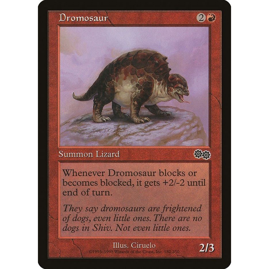 Image for Dromosaur (182) (USG) - Magic: The Gathering