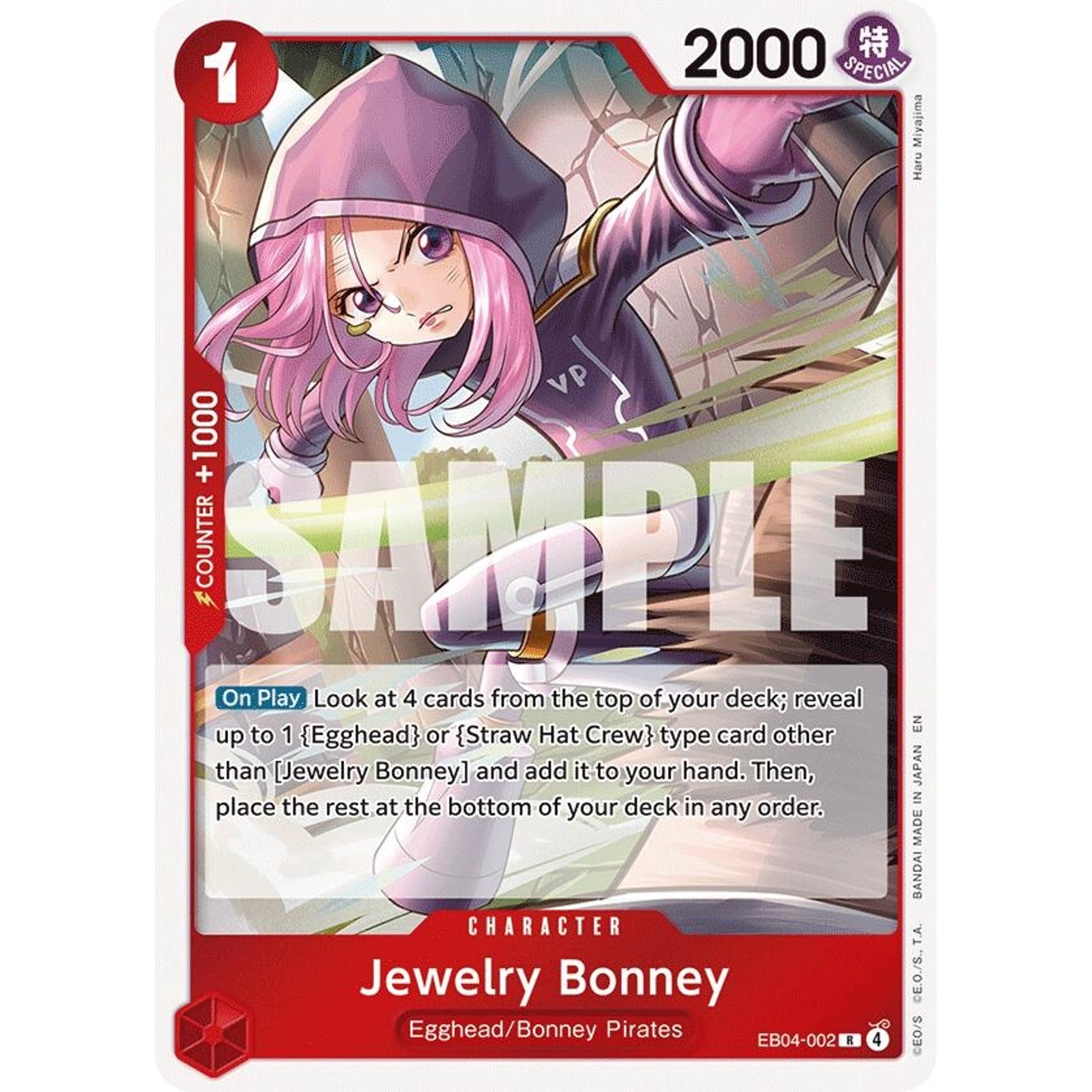 Image for Jewelry Bonney (EB04-002) (EB04-002) (OP15-EB04) - One Piece Card Game