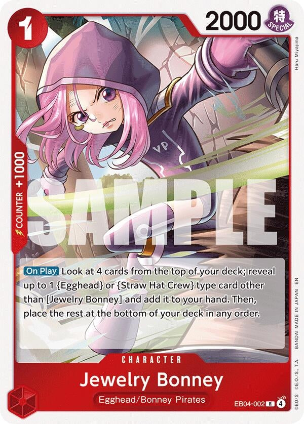 Image for Jewelry Bonney (EB04-002) (EB04-002) (OP15-EB04) - One Piece Card Game