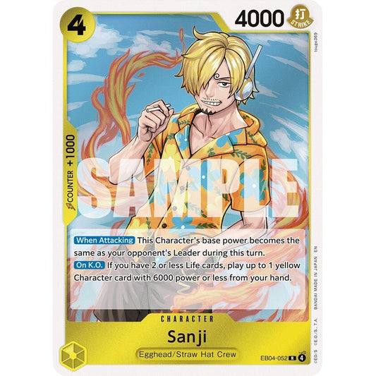 Image for Sanji (EB04-052) (EB04-052) (OP15-EB04) - One Piece Card Game