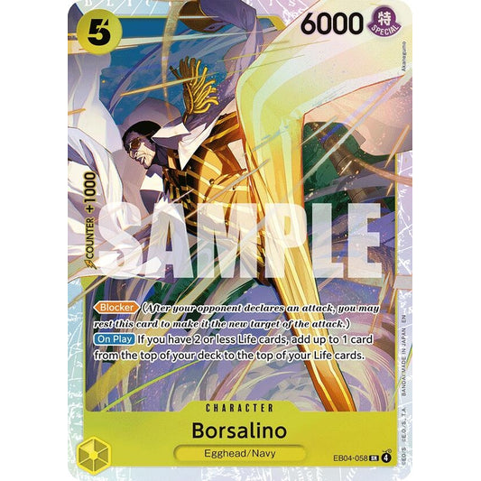 Image for Borsalino (EB04-058) (OP15-EB04) - One Piece Card Game
