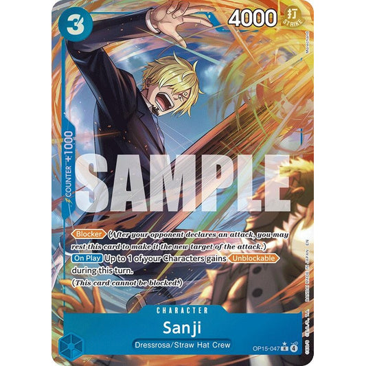 Image for Sanji (OP15-047) (Alternate Art) (OP15-047) (OP15-EB04) - One Piece Card Game