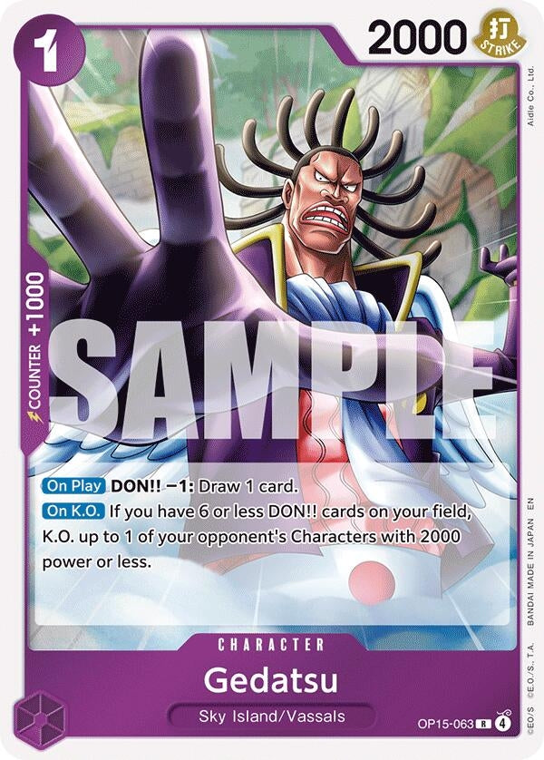 Image for Gedatsu (OP15-063) (OP15-EB04) - One Piece Card Game