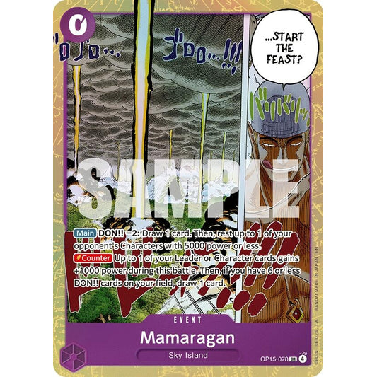 Image for Mamaragan (OP15-078) (OP15-EB04) - One Piece Card Game