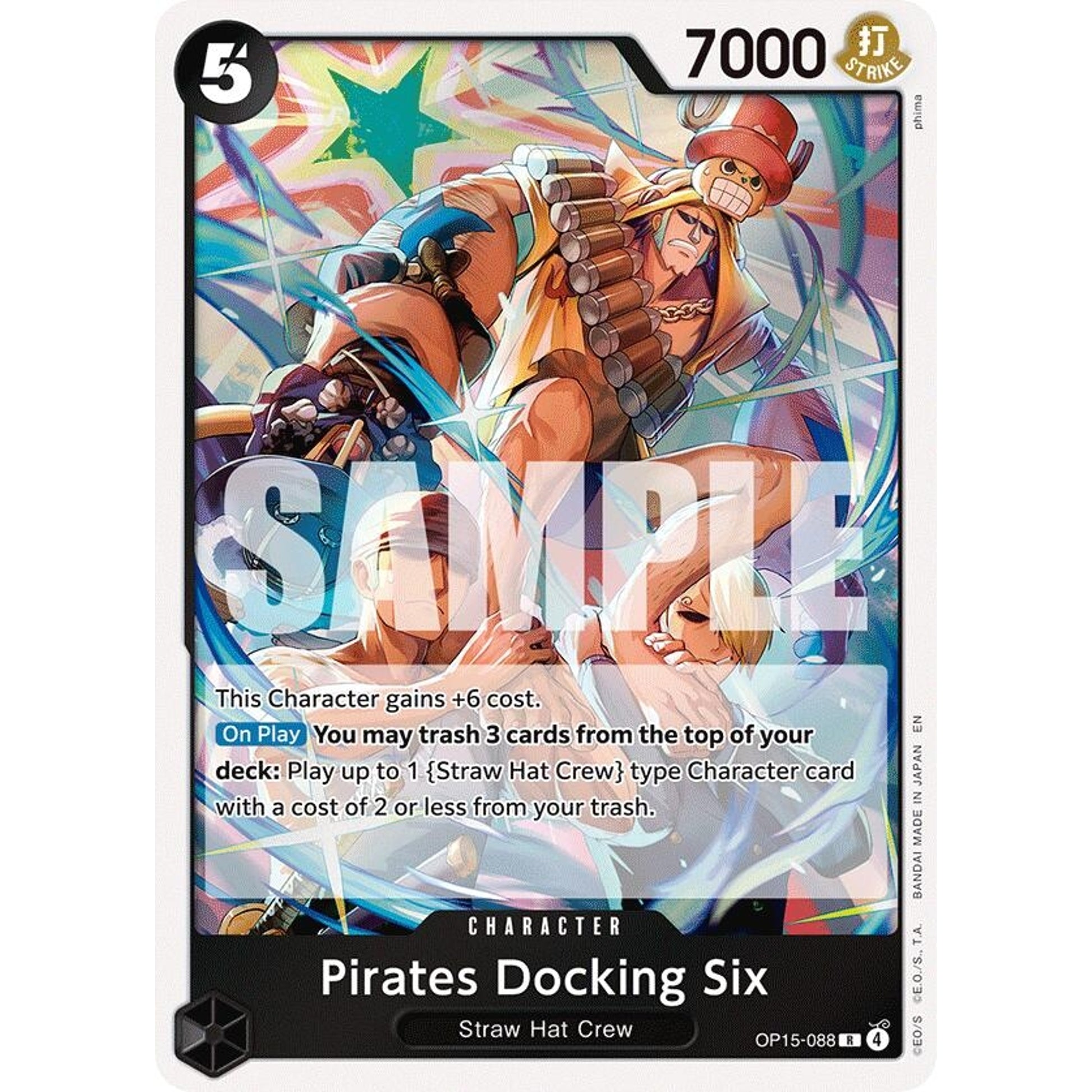 Image for Pirates Docking Six (OP15-088) (OP15-EB04) - One Piece Card Game