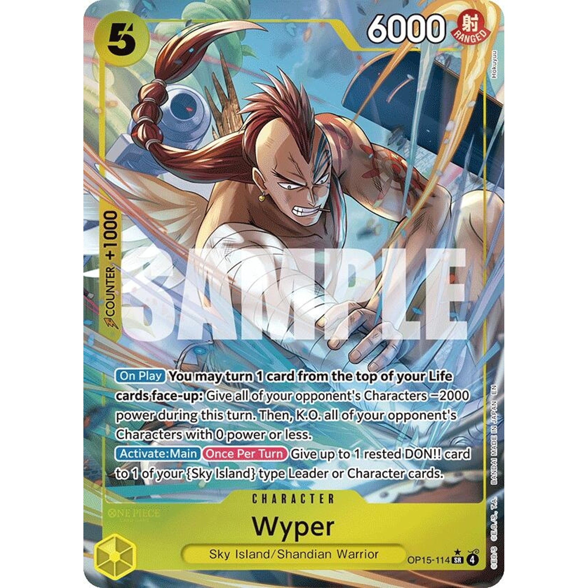 Image for Wyper (Alternate Art) (OP15-114) (OP15-EB04) - One Piece Card Game