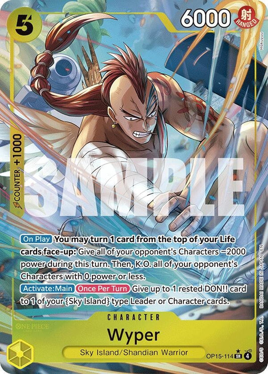 Image for Wyper (Alternate Art) (OP15-114) (OP15-EB04) - One Piece Card Game