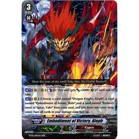 Image for Embodiment of Victory, Aleph (BT01/005EN) (BT01) - Cardfight Vanguard