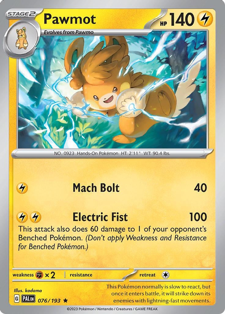 Image for Pawmot (076/193) (PR) - Pokemon