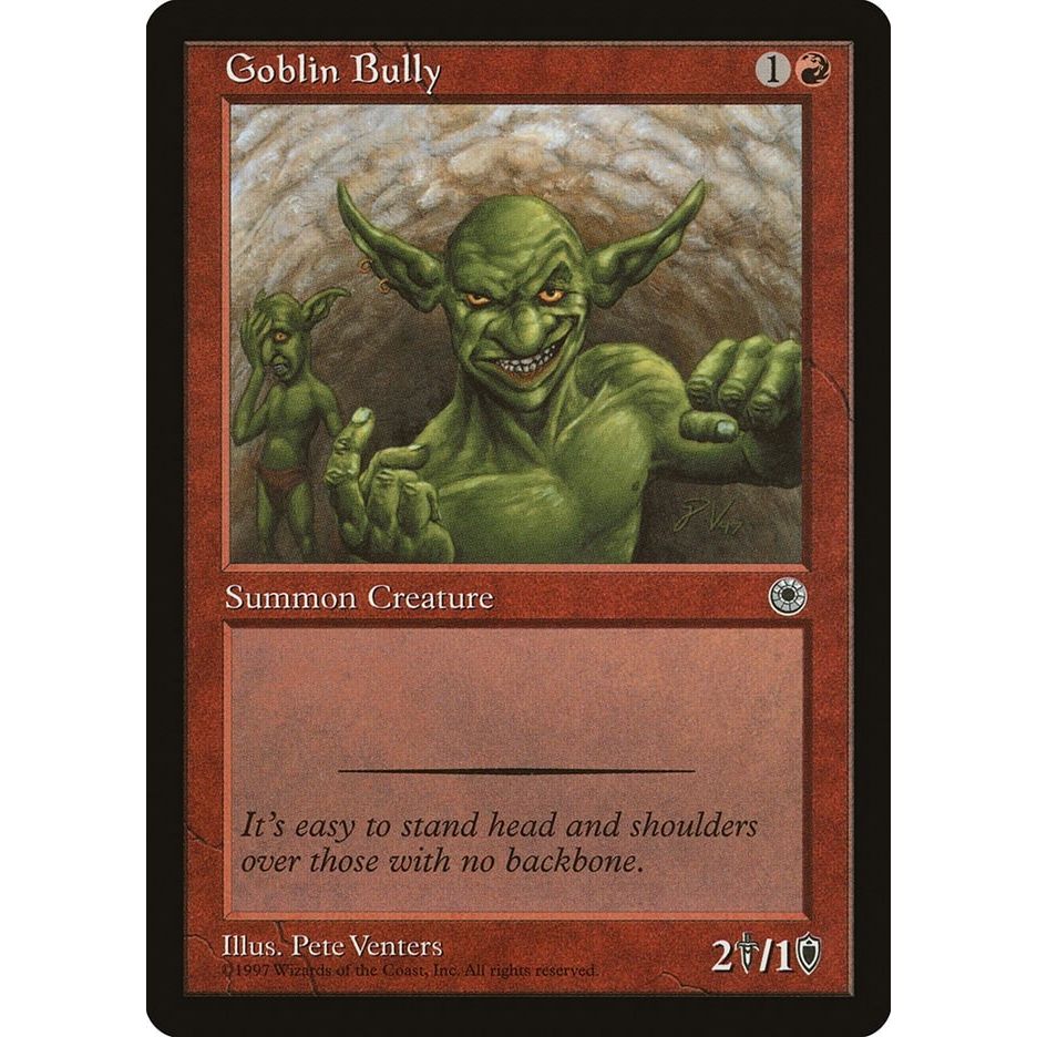 Image for Goblin Bully (POR) - Magic: The Gathering
