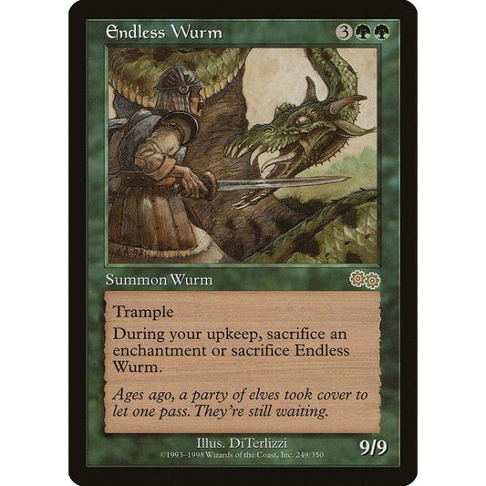 Image for Endless Wurm (249) (USG) - Magic: The Gathering