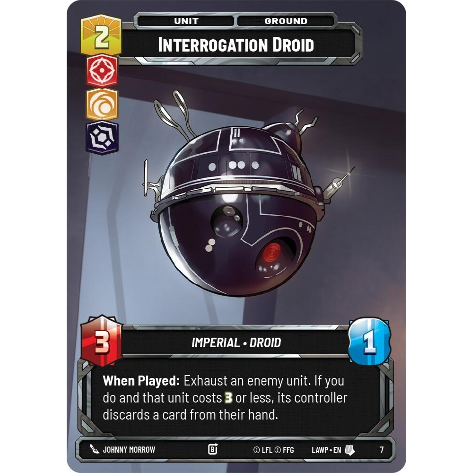 Image for Interrogation Droid (7) (LAW-WPP) - Star Wars: Unlimited