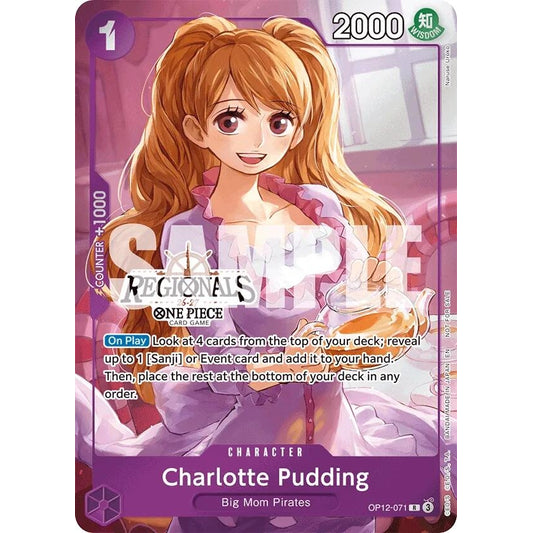 Image for Charlotte Pudding (Regional Participation Pack 2026 Vol.1) (OP12-071) (OP-PR) - One Piece Card Game