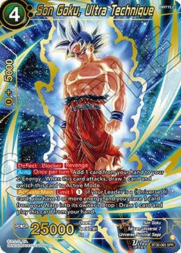 Image for Son Goku, Ultra Technique (SPR) (BT30-085) (BT30) - Dragon Ball Super: Masters