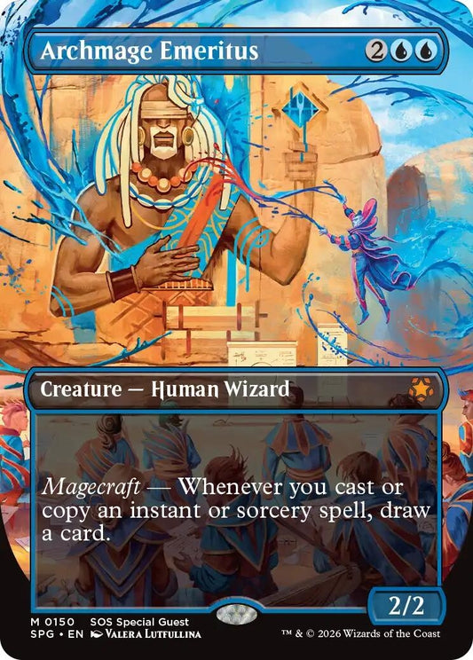 Archmage Emeritus (Borderless) (150) (SPG)