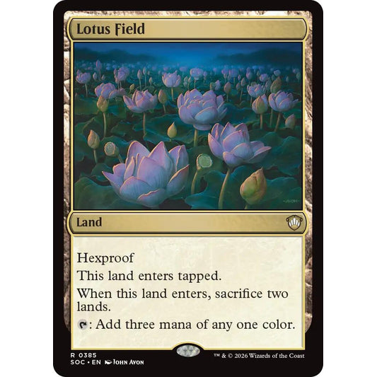 Lotus Field (385) (SOC)