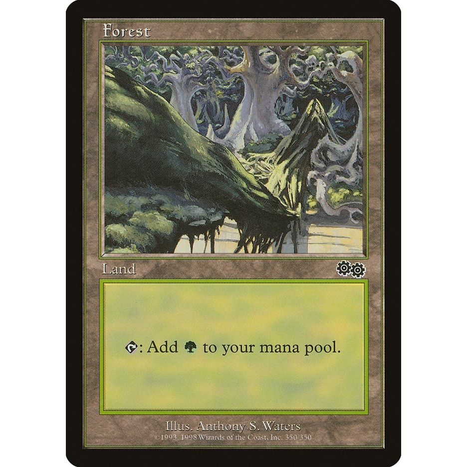 Image for Forest (350) (350) (USG) - Magic: The Gathering