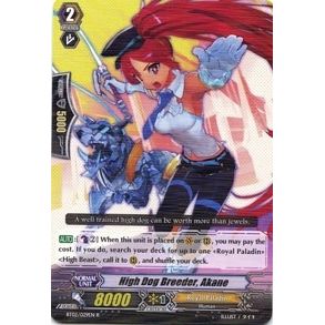 Image for High Dog Breeder, Akane (BT02/029EN) (BT02) - Cardfight Vanguard