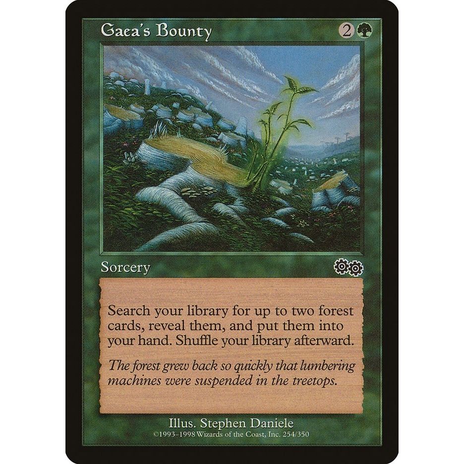 Image for Gaea's Bounty (254) (USG) - Magic: The Gathering
