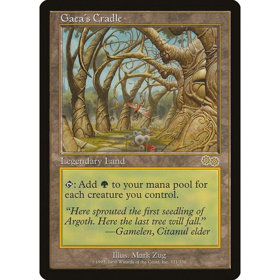 Image for Gaea's Cradle (321) (USG) - Magic: The Gathering