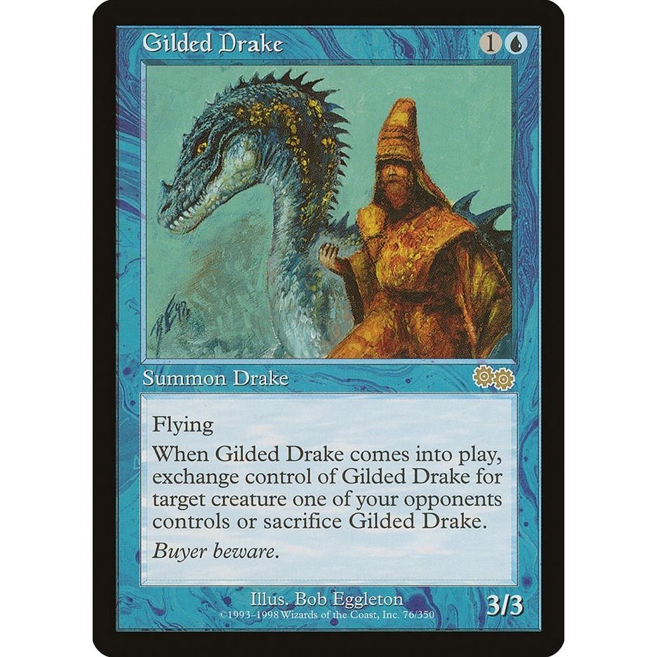 Image for Gilded Drake (76) (USG) - Magic: The Gathering