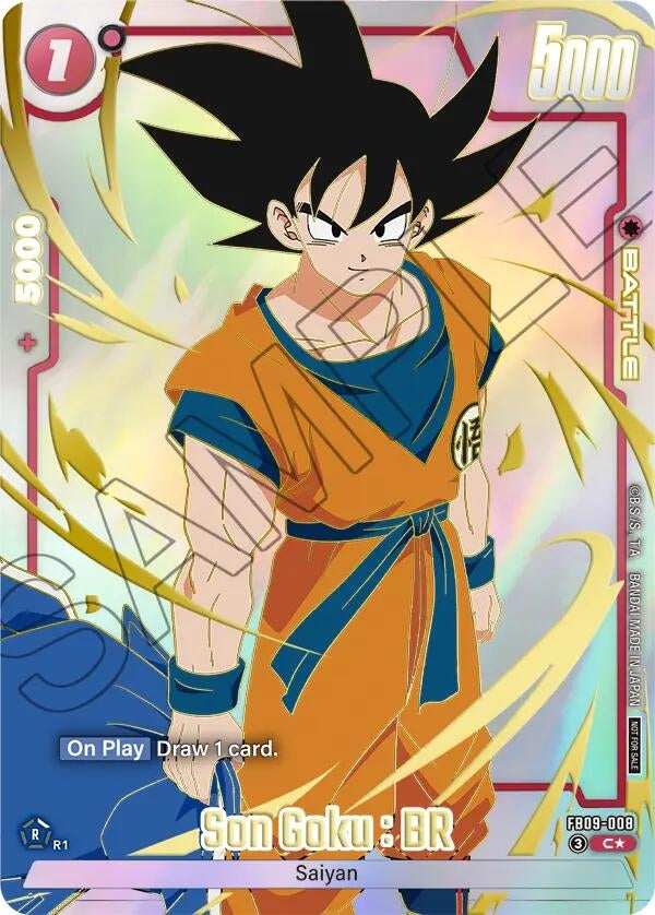 Image for Son Goku : BR - FB09-008 (Limited Pack 26-27 WAVE1) (FB09-008) (DBSFW_TPR) - Dragon Ball Super: Fusion World